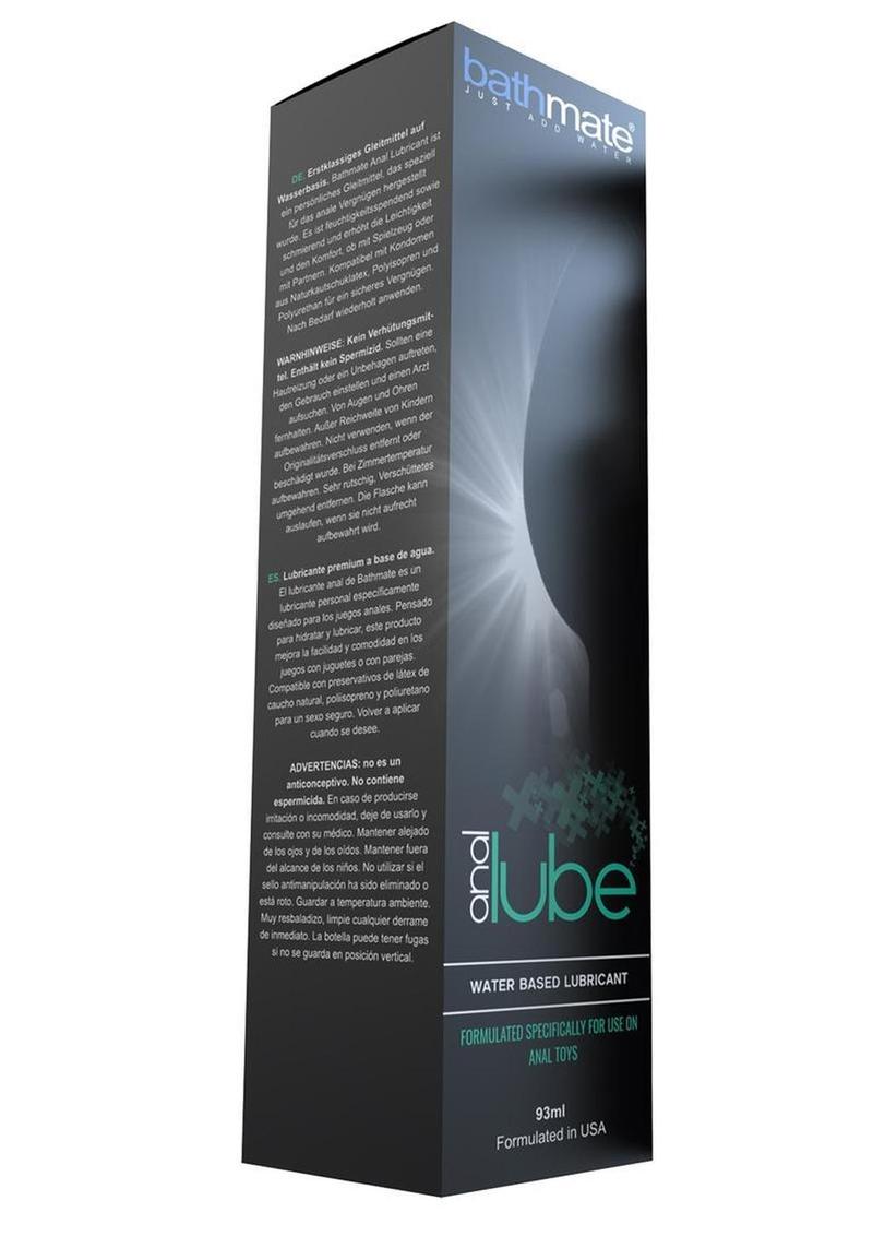 Bathmate Anal Lube Water Based Lubricant
