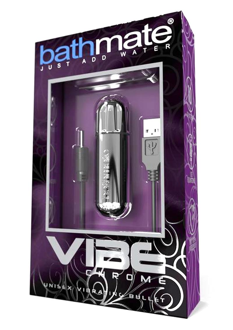 Bathmate Vibe Chorome Recharge Bullet Vibrator