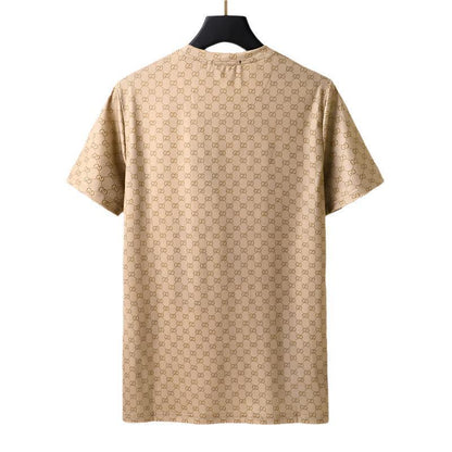 Gucci T-Shirt Beige Crew Neck - Luxury Cotton Essential
