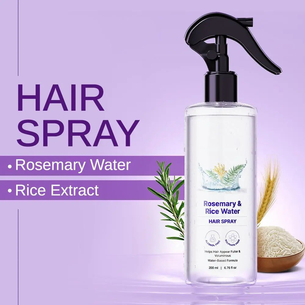 Rosemary &amp; Rice Water Hair Spray — Frizz Control