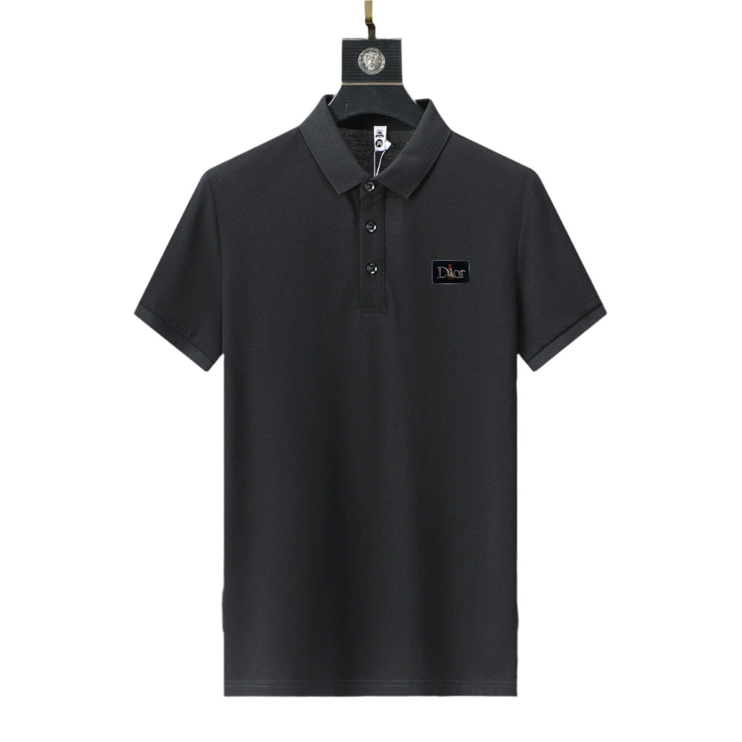 Dior Black T-Shirt With Collar