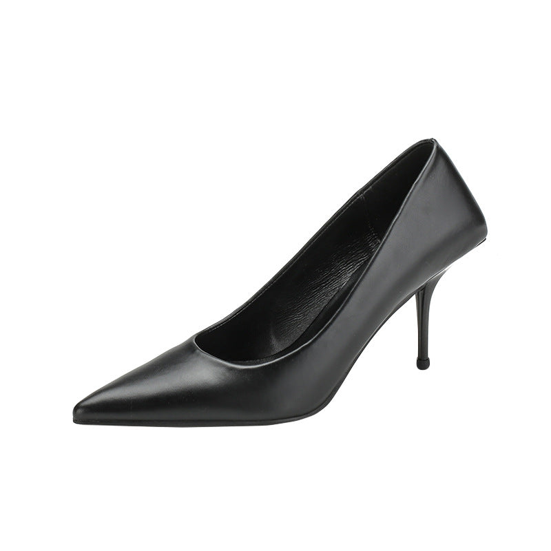 Green Stiletto Pointed Toe High Heels