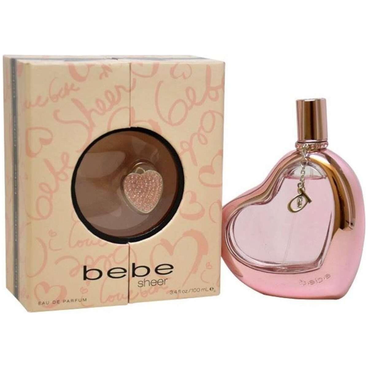 Bebe Sheer Perfume for Women EDP Spray 3.4 oz