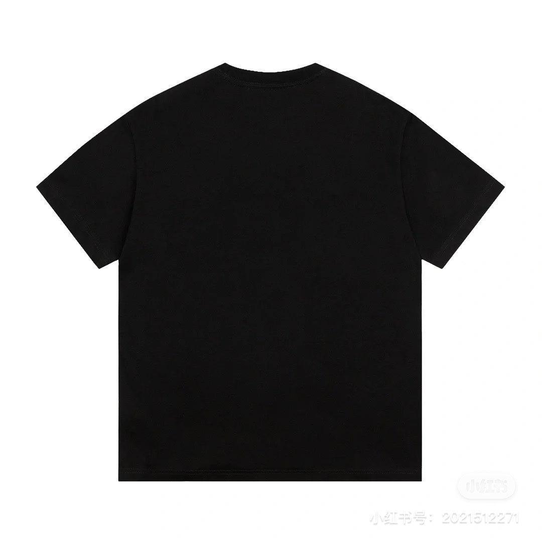 Balenciaga Black T-Shirt Without Collar