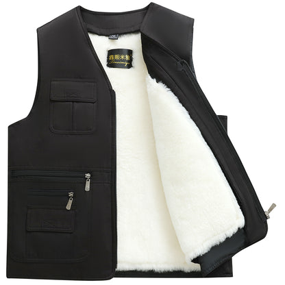 Woolen jacket for men in autumn and winter
