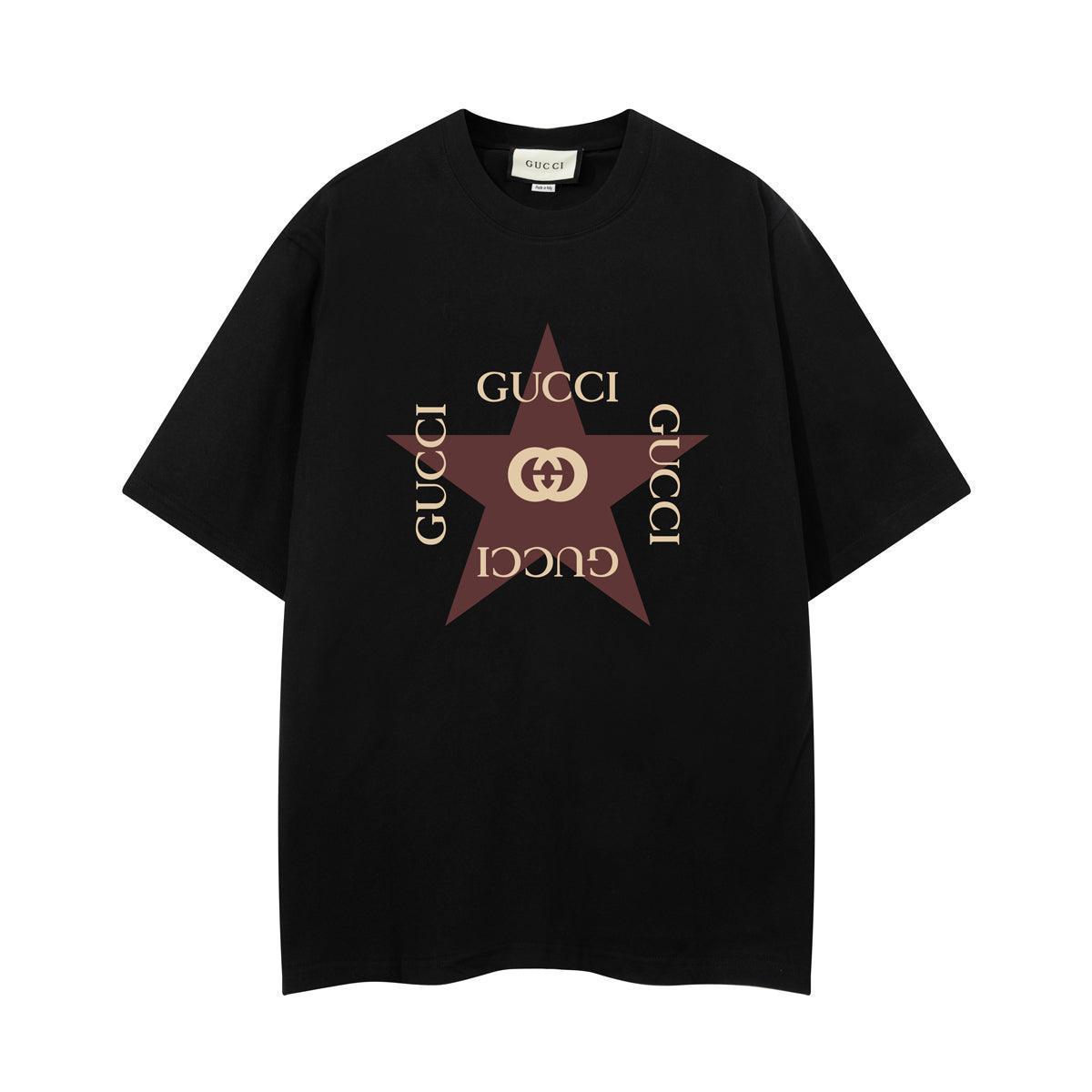 Gucci T-Shirt Without Collar Black | Premium Cotton Casual Wear