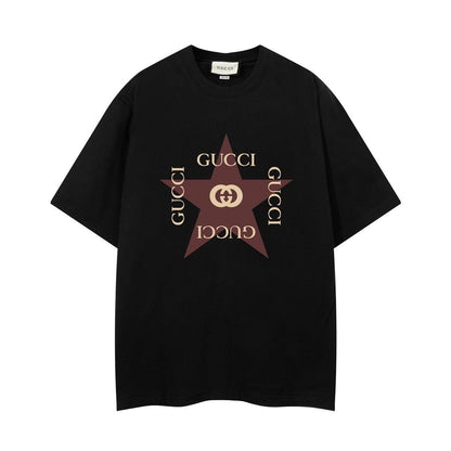 Gucci T-Shirt Without Collar Black | Premium Cotton Casual Wear