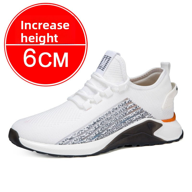 Mens Height Increase Casual Sneakers