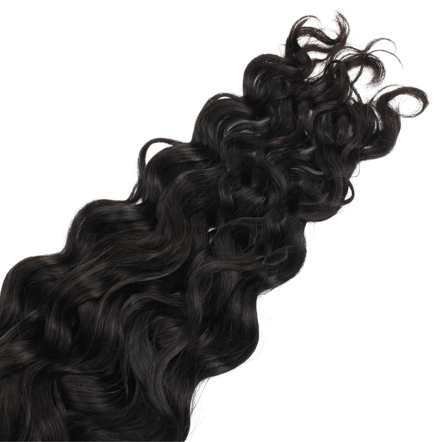 Beach Wave Bulk 100% Human Braiding Hair