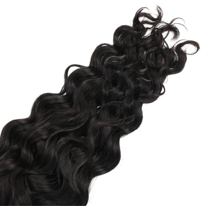 Beach Wave Bulk 100% Human Braiding Hair