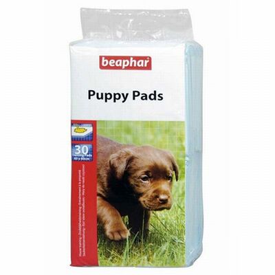 Beaphar Puppy Pads High Absorbency Training Mats 60x60cm 30ct