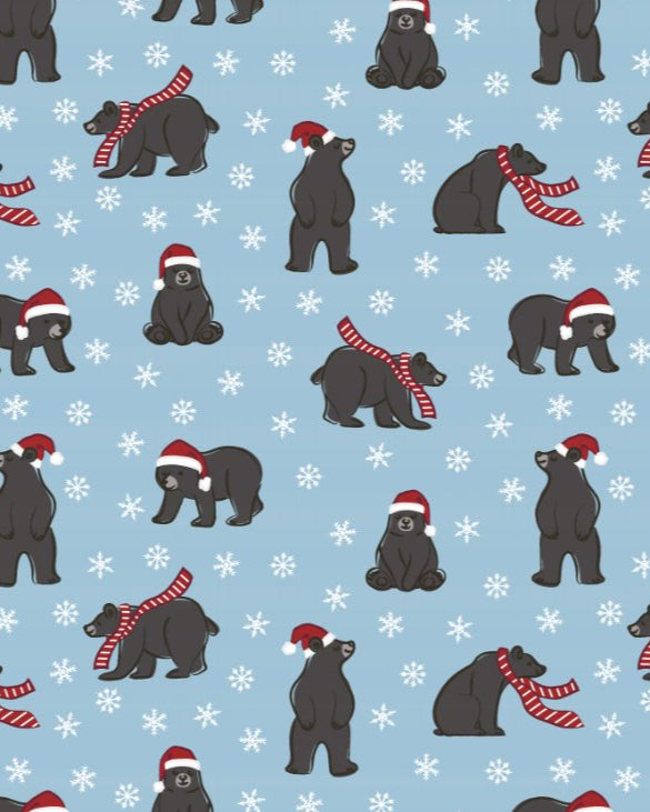 Bear Zipper Footie