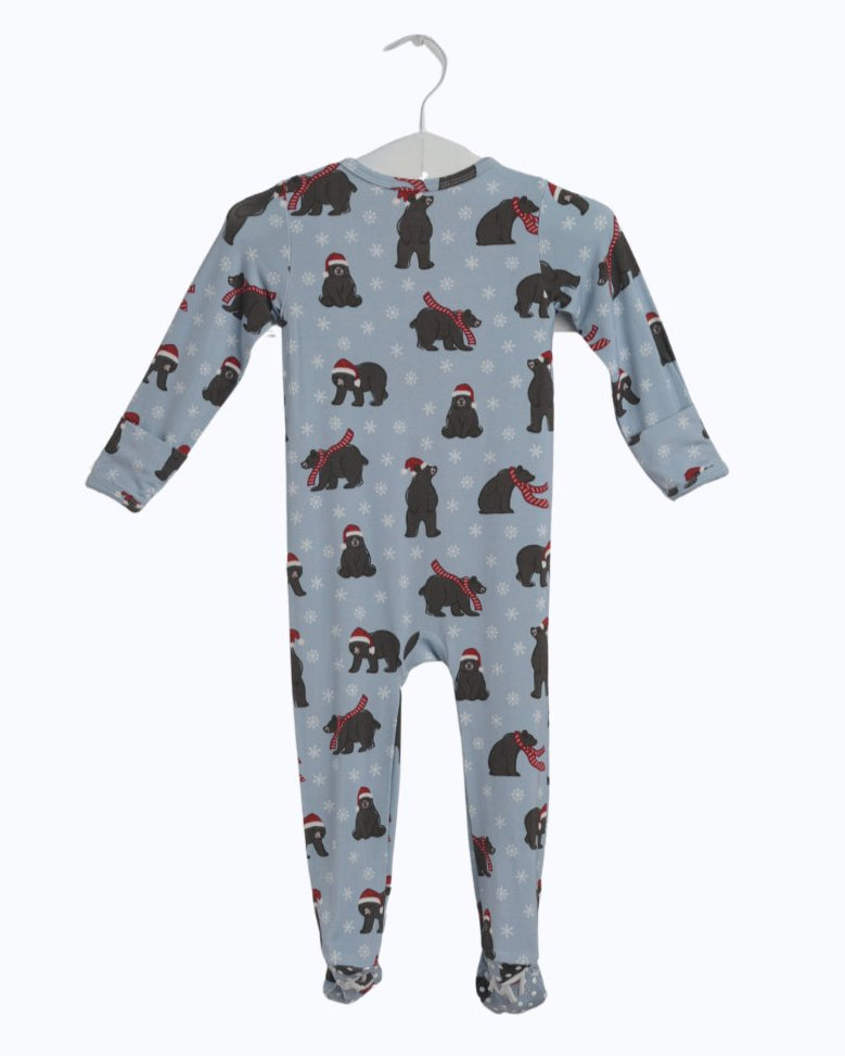 Bear Zipper Footie