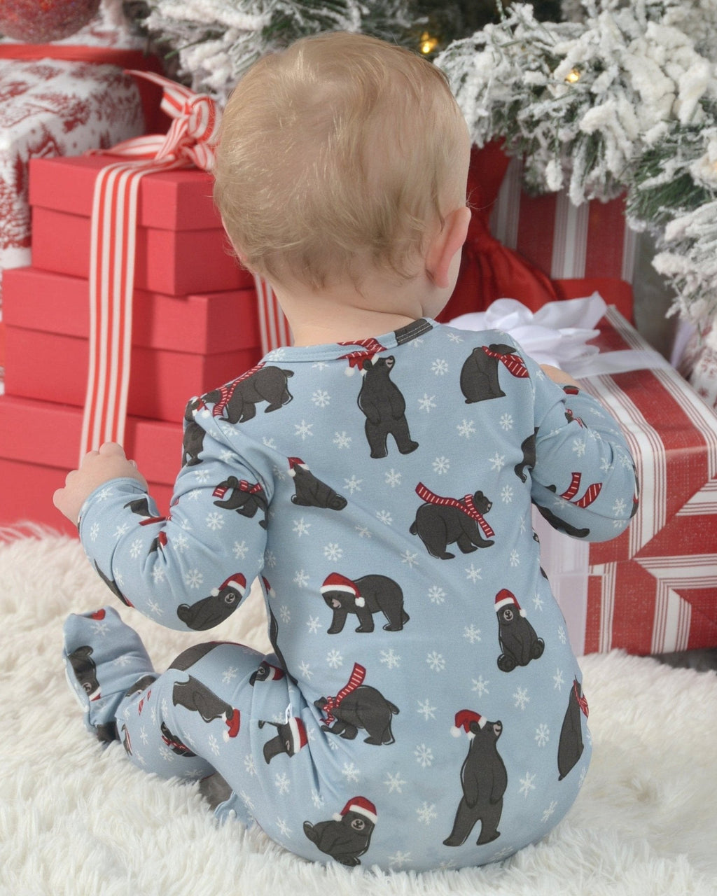 Bear Zipper Footie