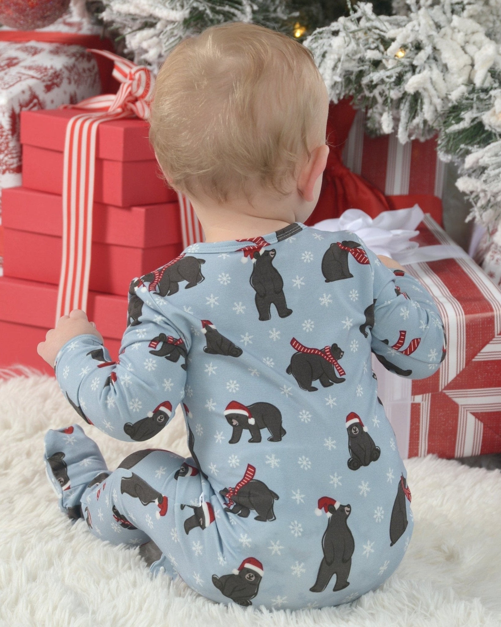 Bear Zipper Footie