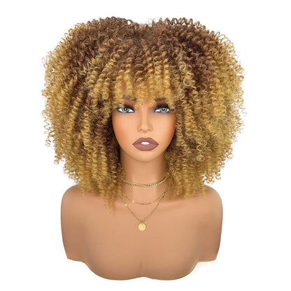 Short Curly Synthetic Wigs