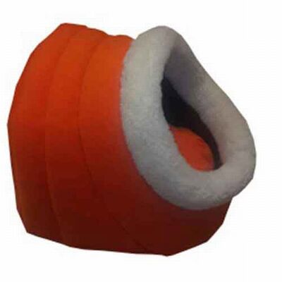 Bedspet Alaska Cat Bed Soft &amp; Warm Orange 47x40x38 cm