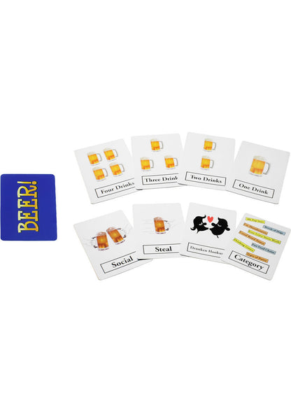 BEER! The Outrageously Fun Drinking Game Instant Party Just Add Beer