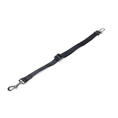 Beeztees Dog Safety Belt Adjustable Nylon Black Medium 80x2.5cm