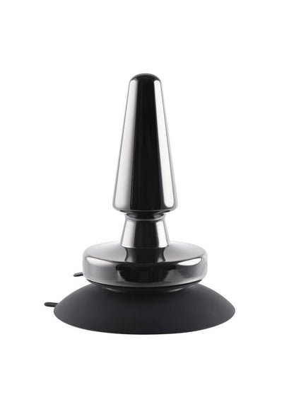Evolved Beginner Metal Chrome Vibrating Anal Plug