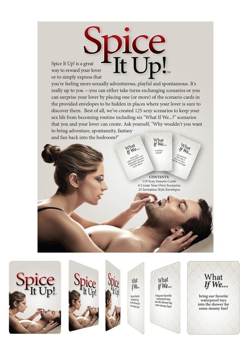 Behind Closed Doors Spice It Up! Card Game