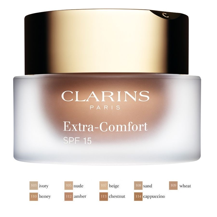 Clarins Extra Comfort Foundation SPF 15 No. 110 30ml