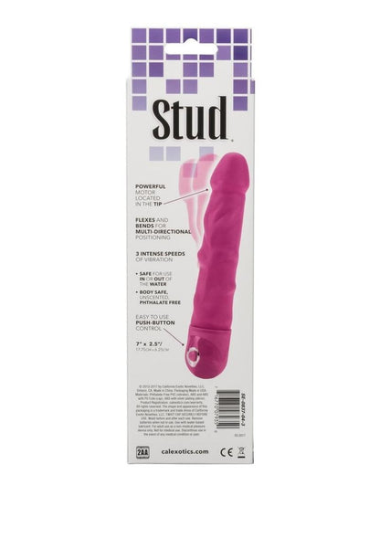 CalExotics Stud Bendie Rod Vibrator Waterproof 3-Speed Vibration