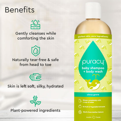 Baby Shampoo &amp; Body Wash (Tear-Free)