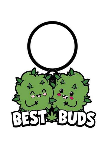 Best Buds Weed Enamel Keychain