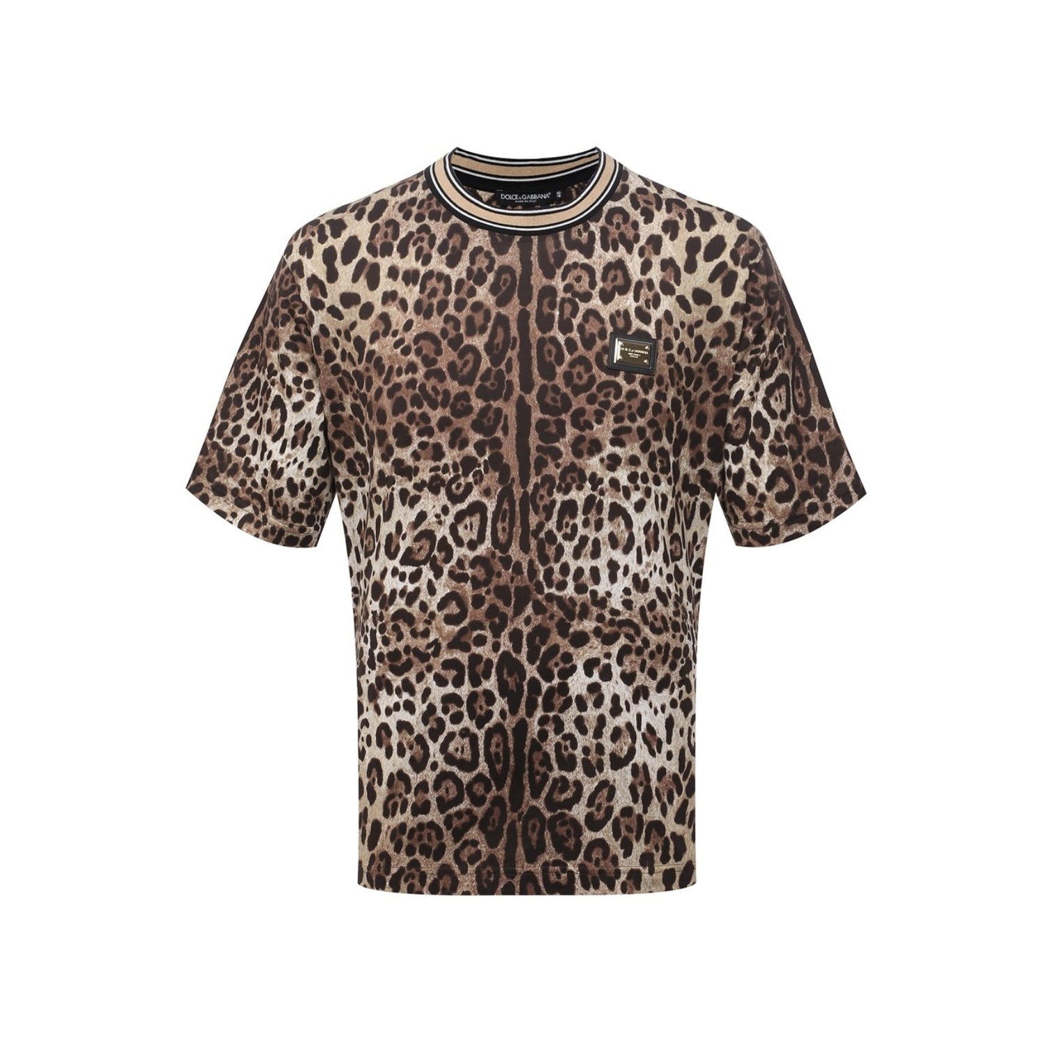 Dolce &amp; Gabbana Leopard Print T Shirt