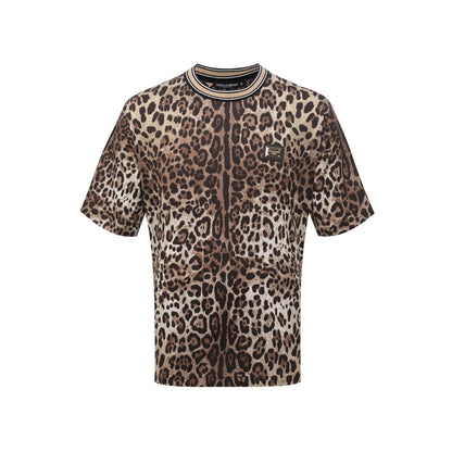 Dolce &amp; Gabbana Leopard Print T Shirt