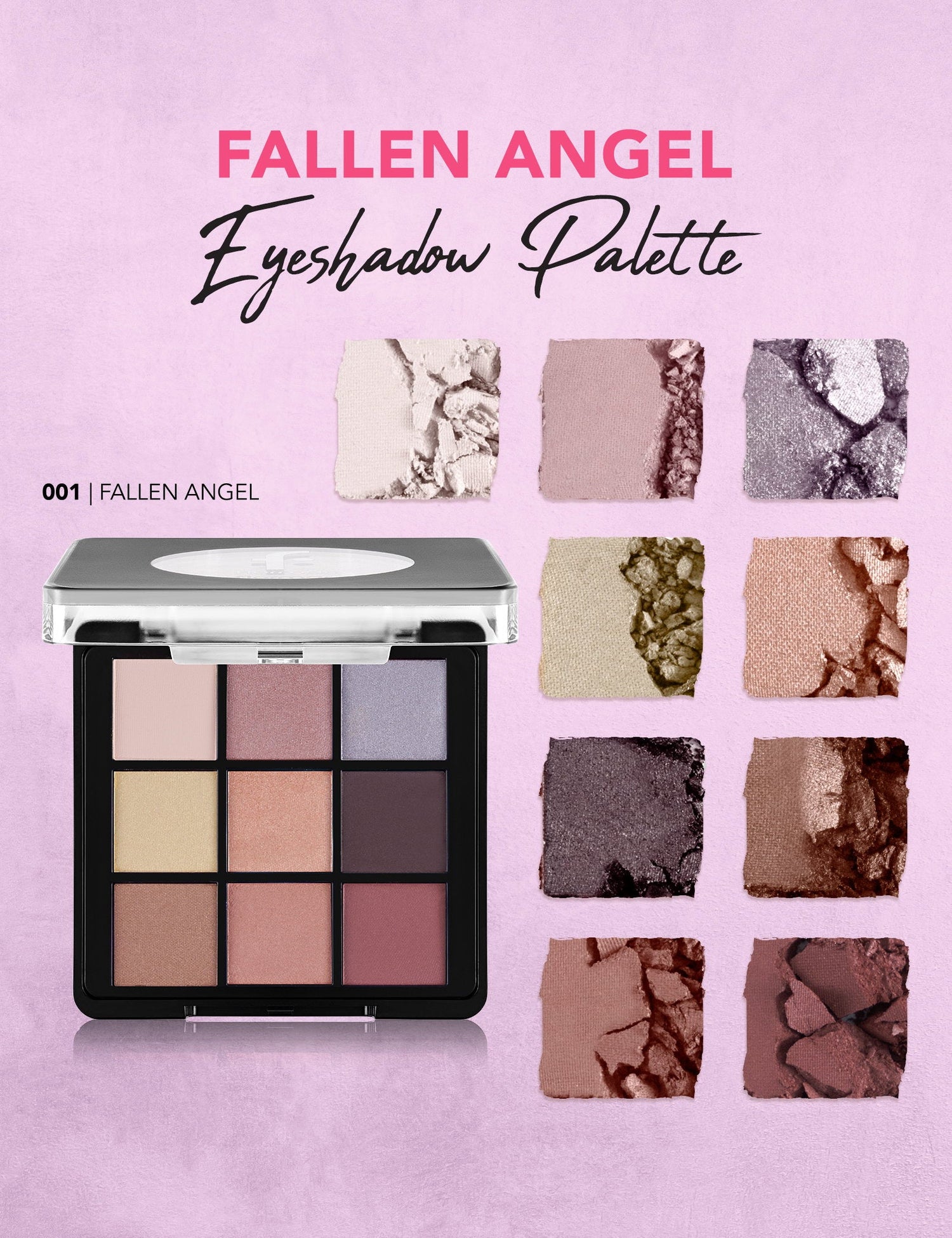 Flormar 9-Color Eyeshadow Palette Matte &amp; Shimmer 9g