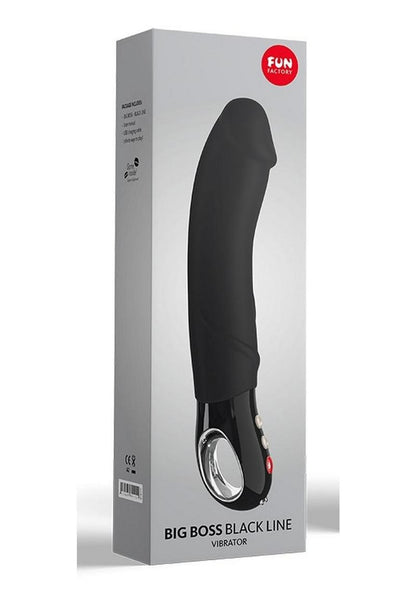 Fun Factory Big Boss Black Line Silicone Vibrator