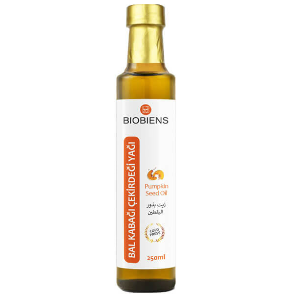 Biobiens 100% Pure Cold Pressed Pumpkin Seed Oil 250 ml