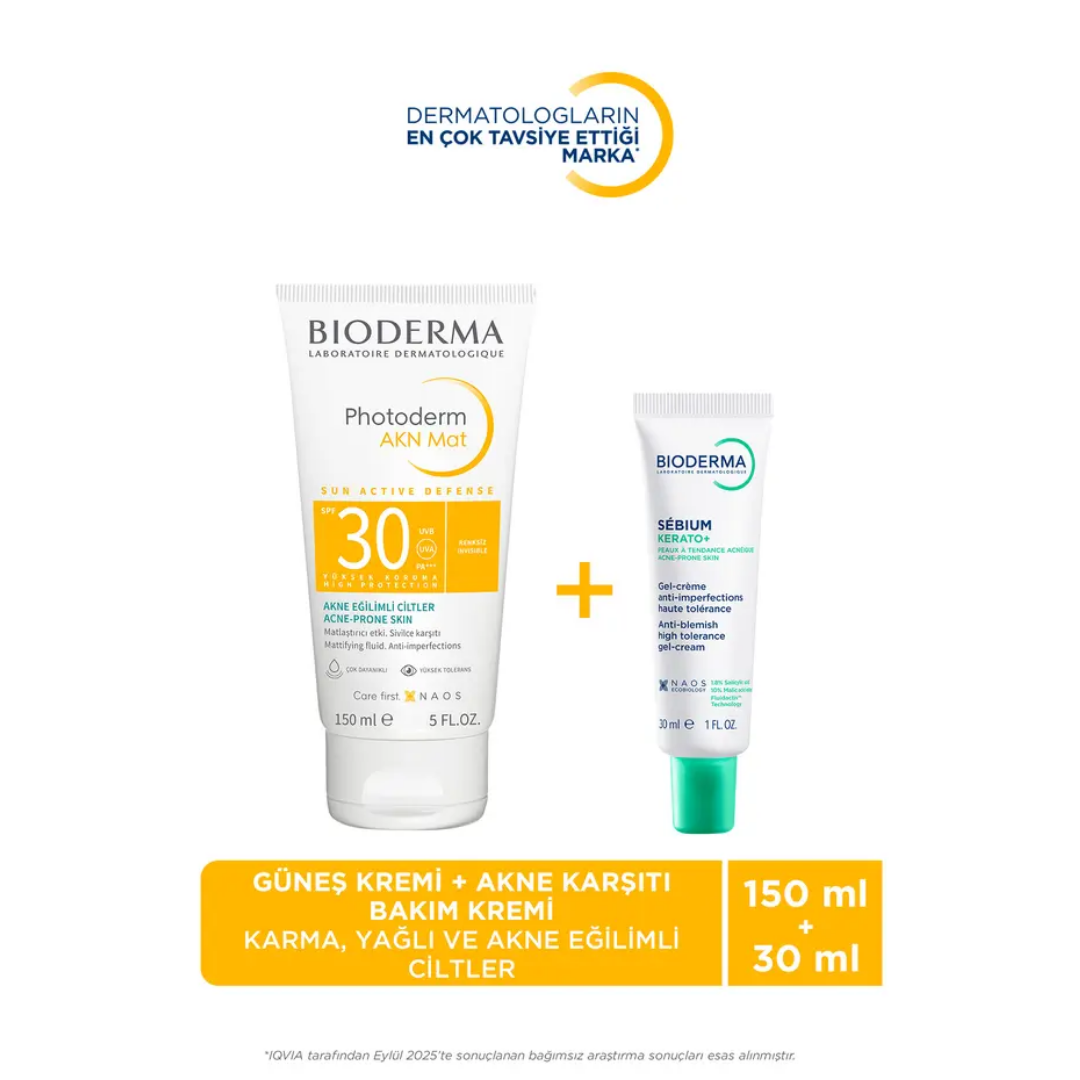 Bioderma Sebium Cream &amp; Photoderm Sunscreen Set