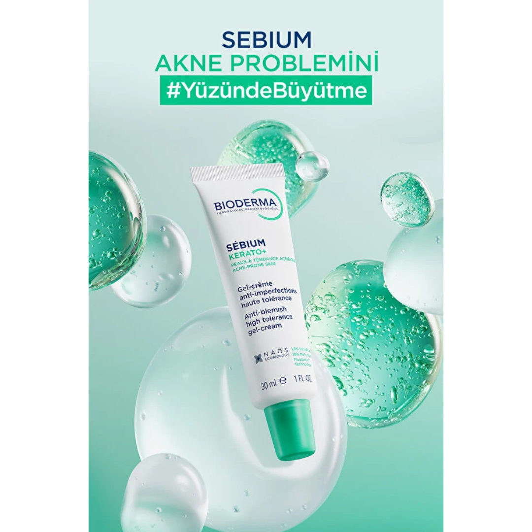 Bioderma Sebium Purifying Cleansing Gel &amp; Kerato Cream Set