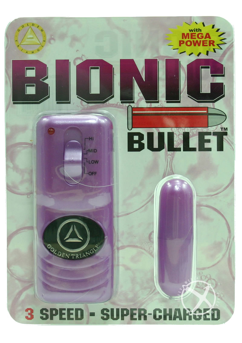 Bionic Bullet Slim 3-Speed Supercharged Vibrator with Wired Remote Control