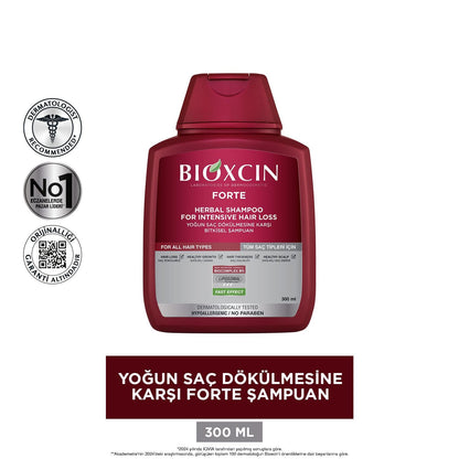 Bioxcin Forte Shampoo - Fight Hair Loss | 300 ml