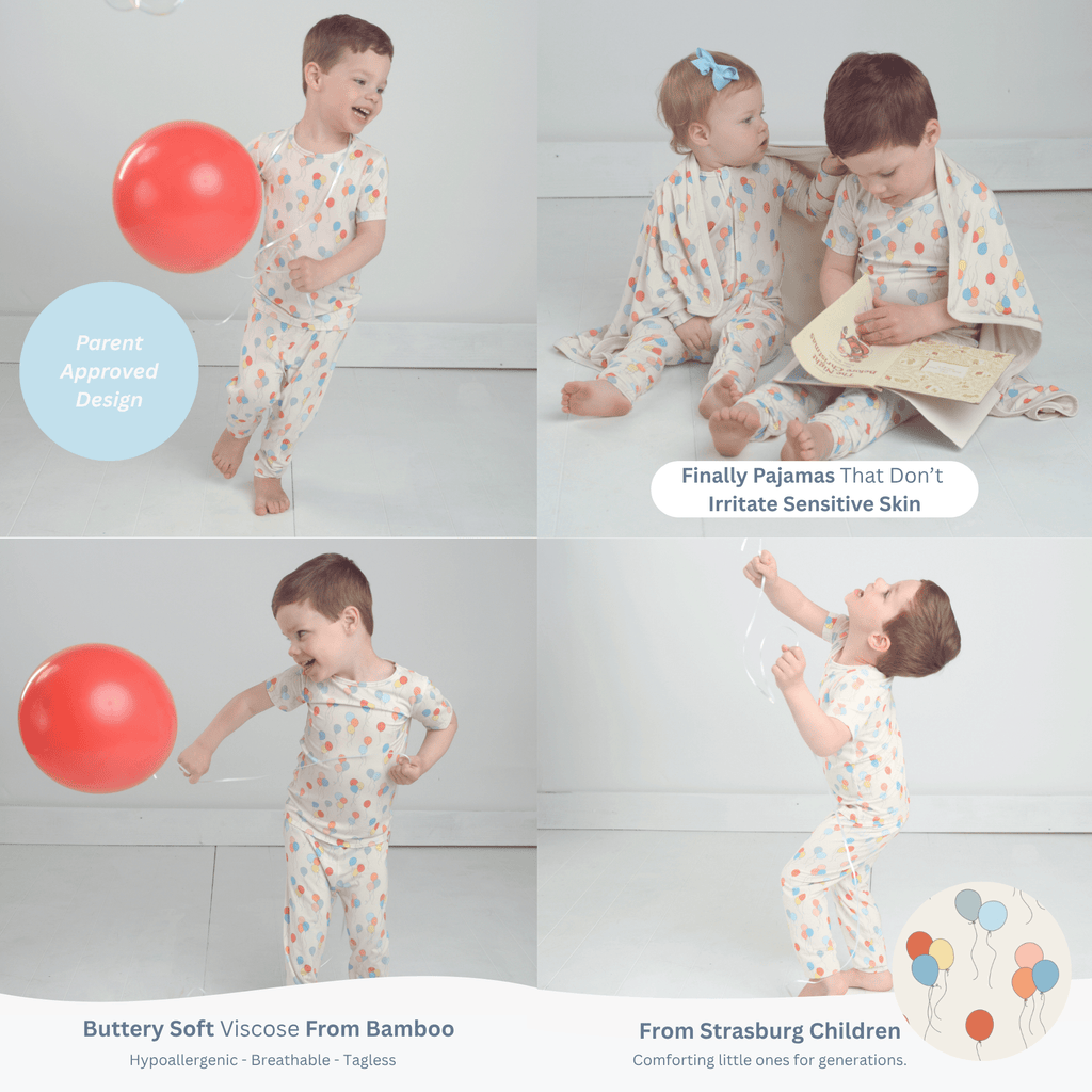 Birthday Balloon Pajama Set