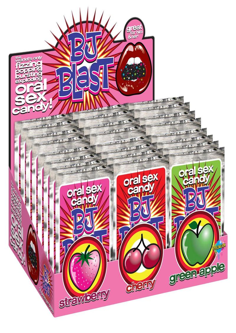 Pipedream BJ Blast Oral Sex Fizzing Candy
