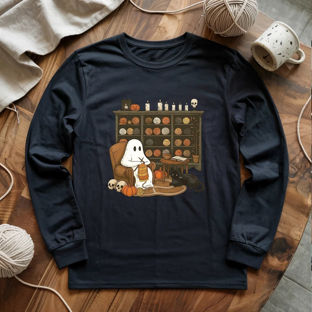 Boo Yarn Long Sleeve T-shirt