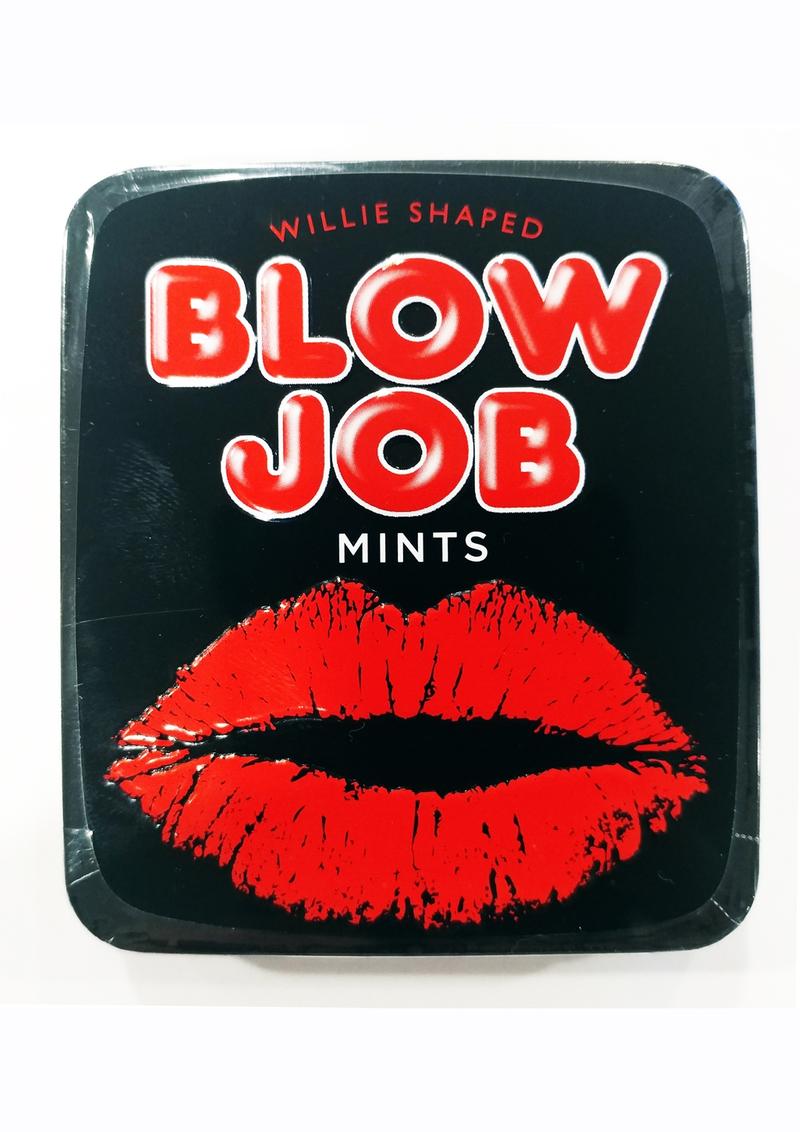Blow Job Mints Willie Shaped Mints in Fun Tin Playful and Delicious
