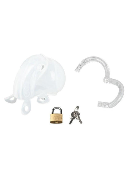 BlueLine Full Restraint Cock and Balls Chastity Device