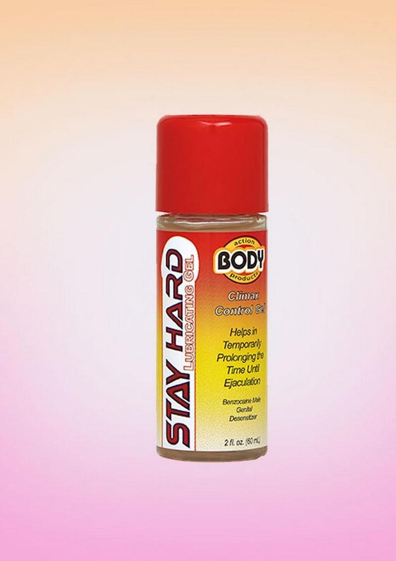 Body Action Stay Hard Climax Control Lubricant