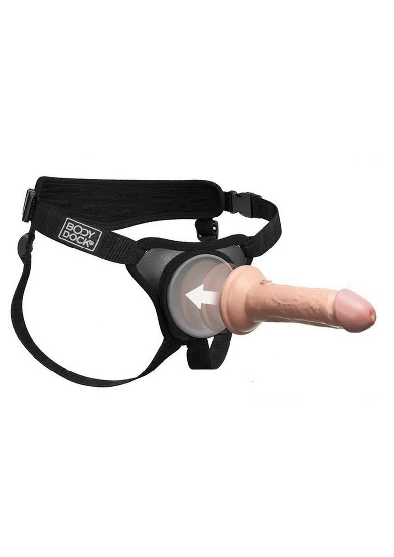 Body Dock Elite Mini Strap-On Harness Fits Smaller Suction Cups