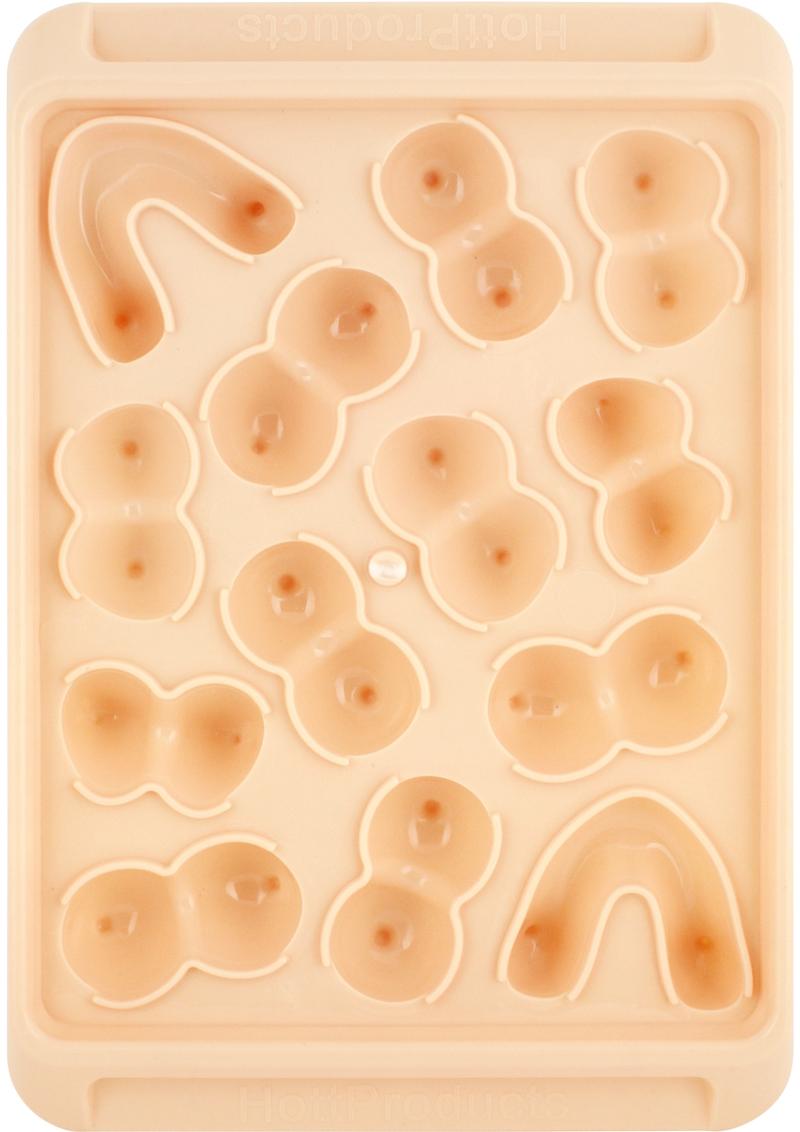 Boobie Ice Tray 2-Pack Makes 28 Ice Cubes Fun Party Ice Breaker