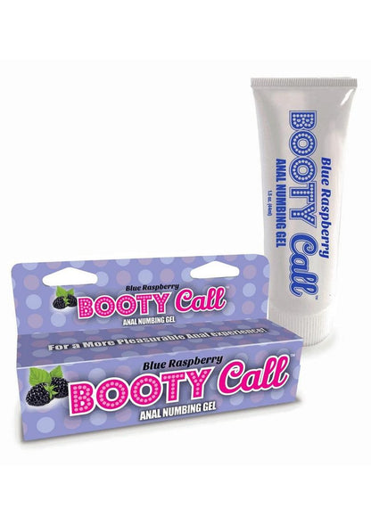 Booty Call Anal Numbing Gel 1.5oz Blue Raspberry Flavor