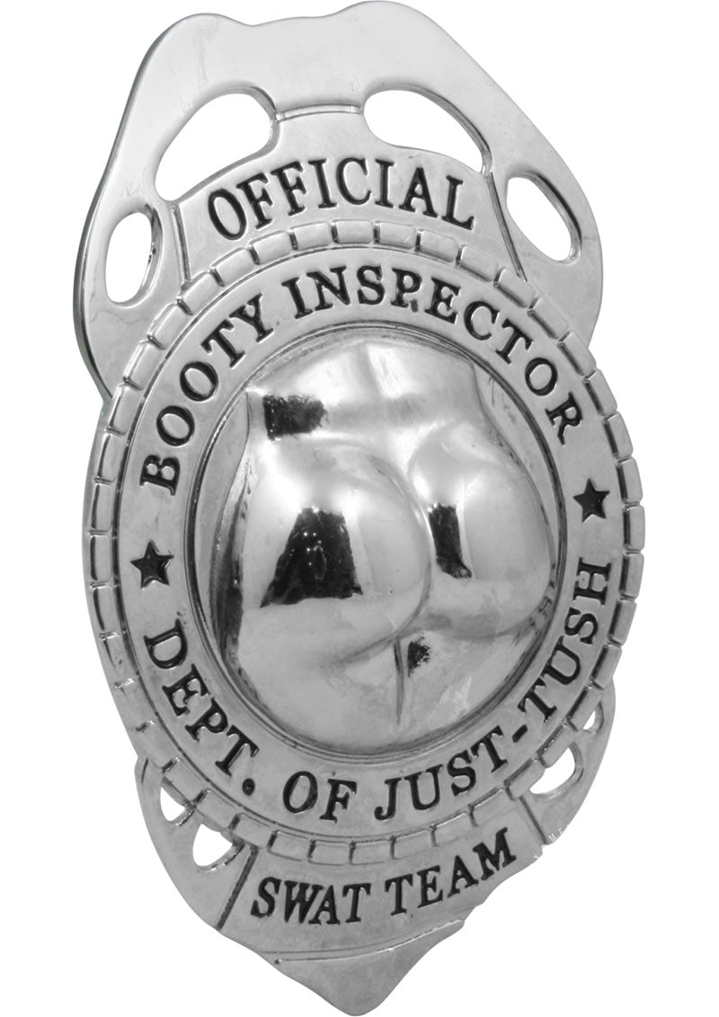 Official Booty Inspector Badge Fun And Cheeky Accessory for Any Party