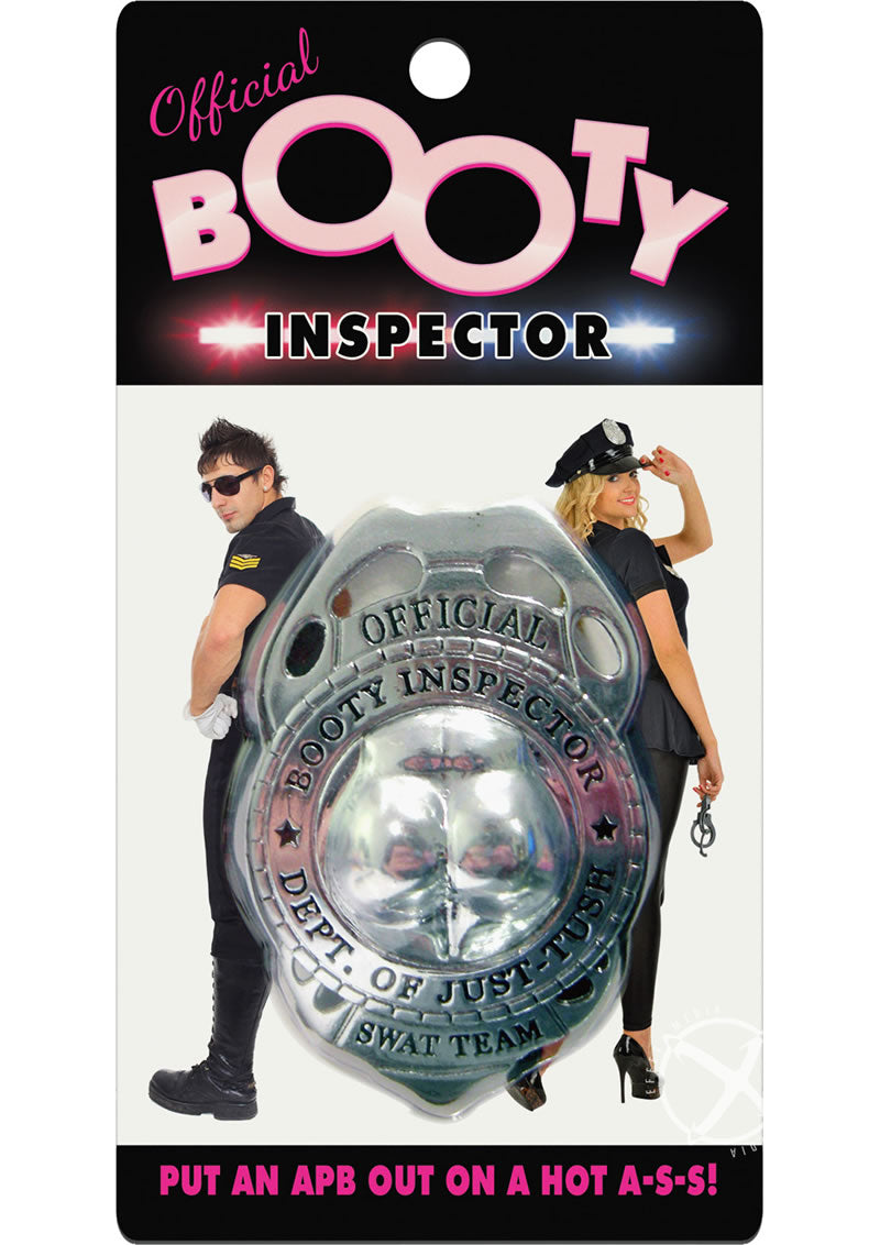 Official Booty Inspector Badge Fun And Cheeky Accessory for Any Party