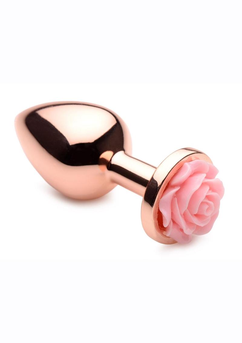 Booty Sparks Pink Rose Aluminum Anal Plug